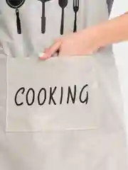 Песочный хаки фартук водонепроницаемый кухонный , фартук для кухни. Фартук грязеотталкивающий