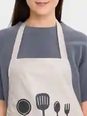 Молочный фартук кухонный COOKING