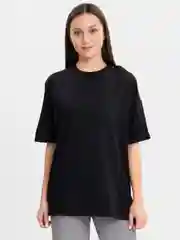 Черный китель-футболка универсальный, поварской, мужской, женский, ALFIN uni