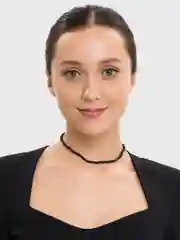 Черный чокер из бисера