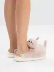 Конфетный тапочки домашние теплые, "Котики"