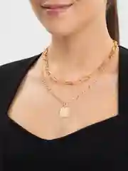 Золотой цепочка на шею женская