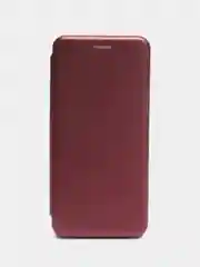 Бордовый чехол-книжка для Huawei Y8P, Y6P