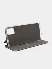 Серый чехол-книжка для Huawei Y8P, Y6P