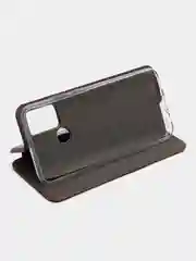 Бордовый чехол-книжка для Realme C11 (2020), C12, C35