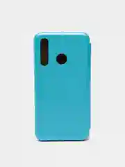 Голубой чехол-книжка для Realme C11 (2020), C12, C35
