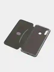 Зеленый чехол-книжка для Realme C11 (2020), C12, C35