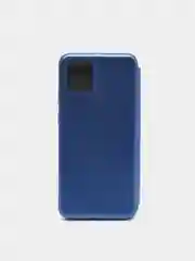 Синий чехол-книжка для Realme C11 (2020), C12, C35