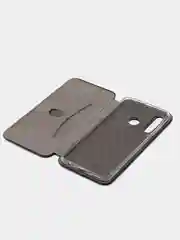 Черный чехол-книжка для Realme C11 (2020), C12, C35