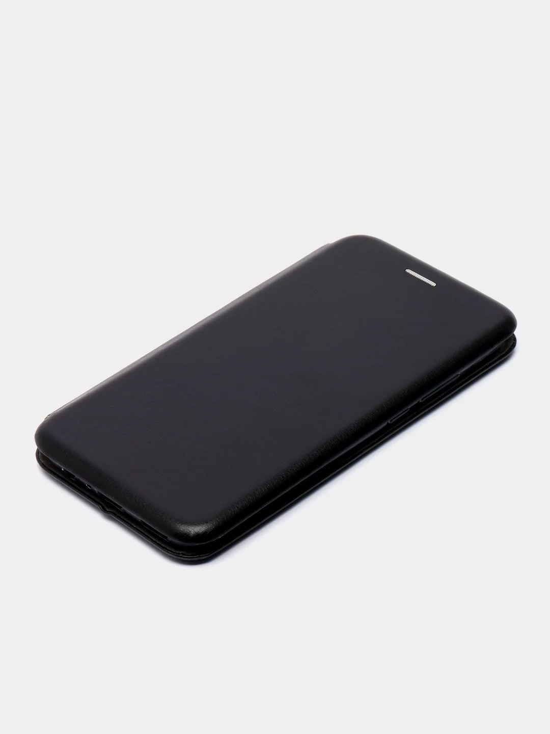 Черный чехол-книжка для Realme C11 (2020), C12, C35
