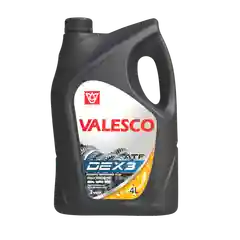 Масло VALESCO ATF Dexron III трансмиссионное, 4 л ПЭ