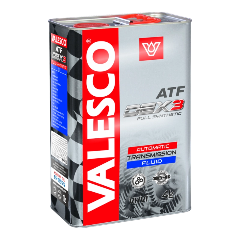 Масло VALESCO ATF Dexron III трансмиссионное, 4 л