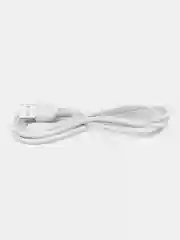 Белый кабель для зарядки телефона iPhone и Android BX51, 1 м / 3 типа разъема