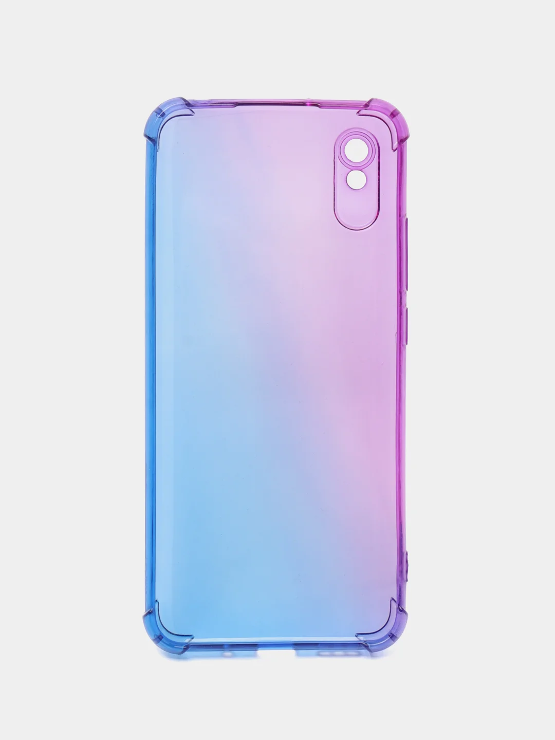 Фиолетовый чехол градиентный Xiaomi Redmi Note 8/8T/9/9T/9A/7/7A/8A/10/11/9C/10C Pro/K40