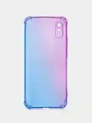 Фиолетовый чехол градиентный Xiaomi Redmi Note 8/8T/9/9T/9A/7/7A/8A/10/11/9C/10C Pro/K40