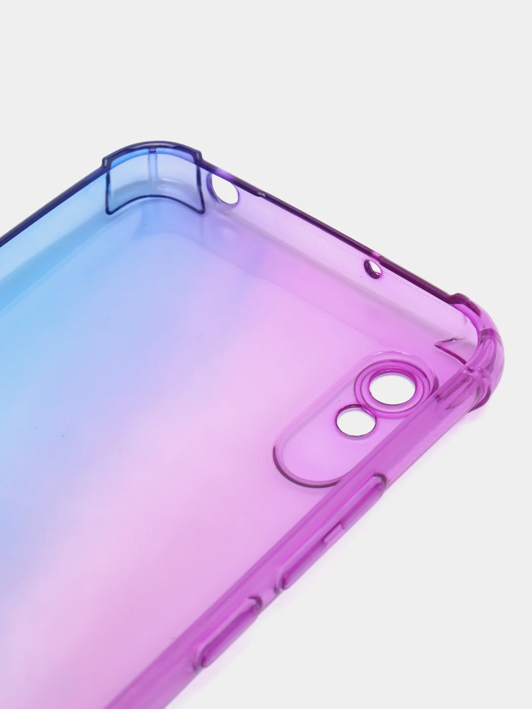 Фиолетовый чехол градиентный Xiaomi Redmi Note 8/8T/9/9T/9A/7/7A/8A/10/11/9C/10C Pro/K40
