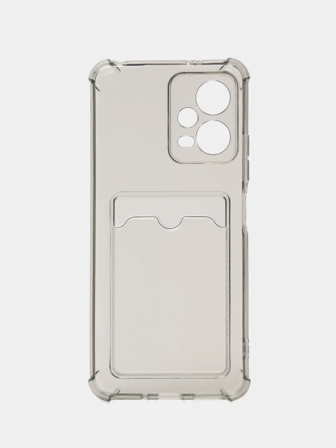 Хром чехол для Xiaomi POCO X5 5G (Сяоми Поко Х5 5 Джи), с карманом для карт