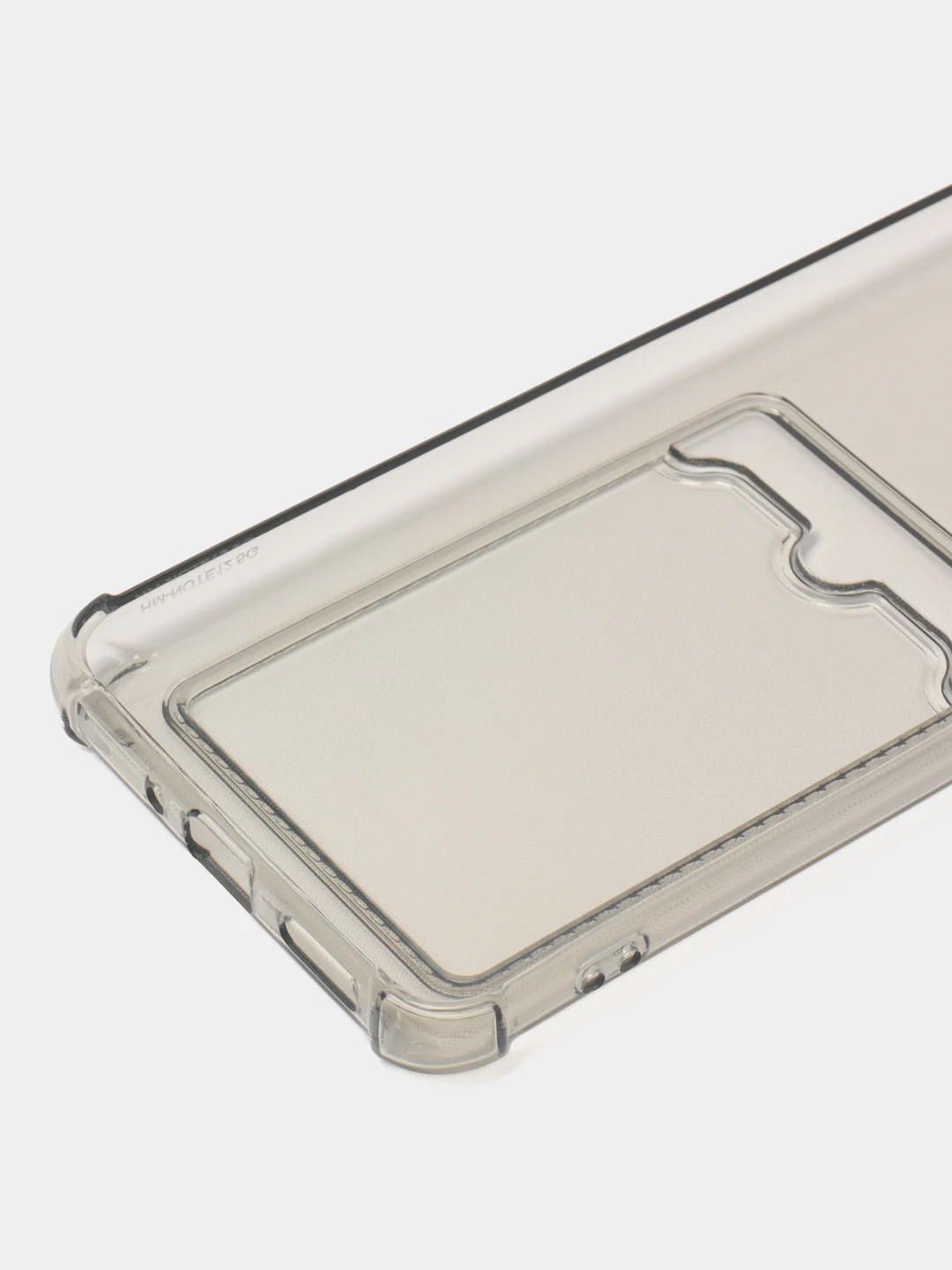 Хром чехол для Xiaomi POCO X5 5G (Сяоми Поко Х5 5 Джи), с карманом для карт