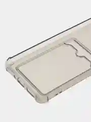 Хром чехол для Xiaomi POCO X5 5G (Сяоми Поко Х5 5 Джи), с карманом для карт