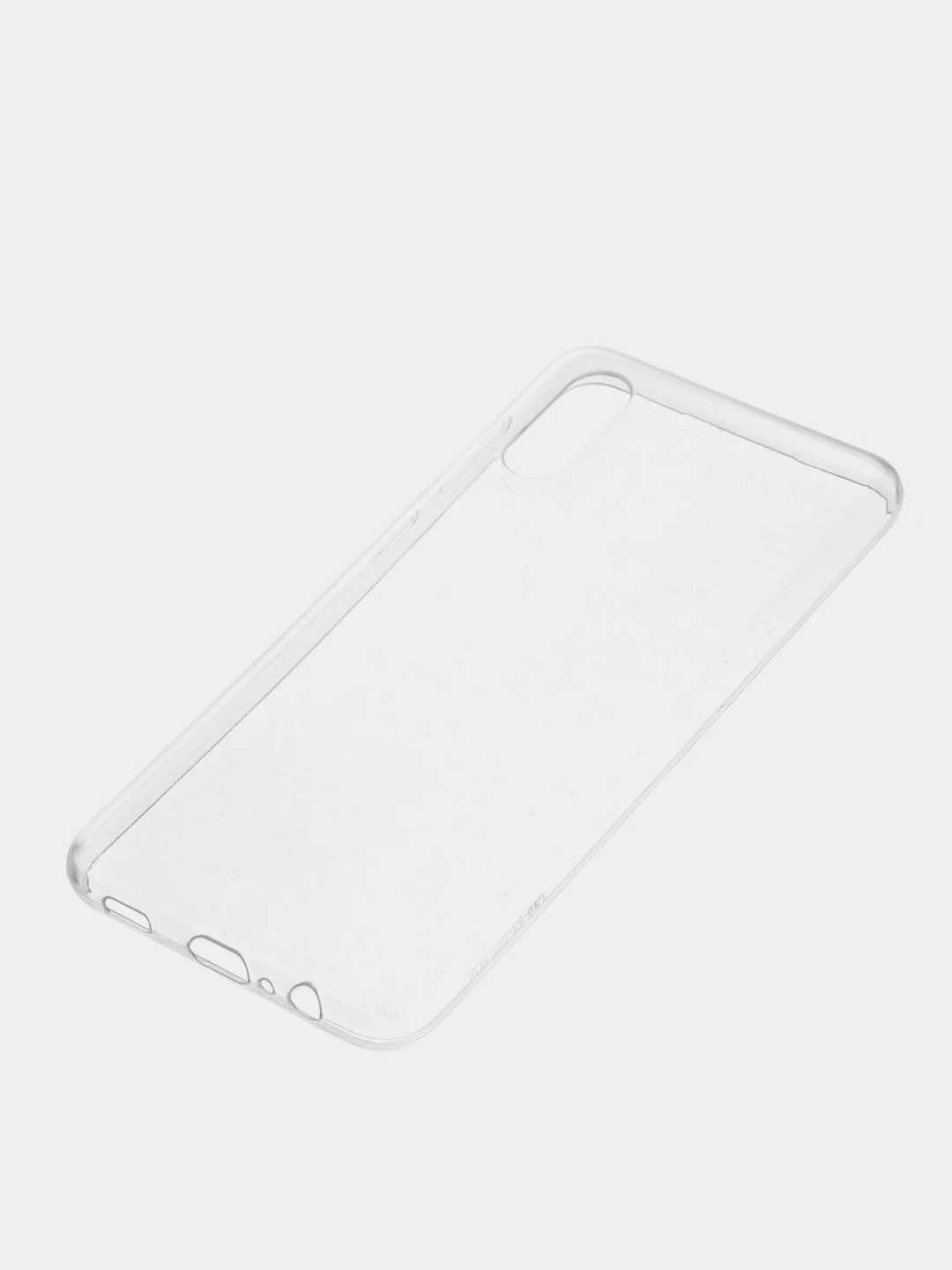 Прозрачный чехол силиконовый для Samsung Galaxy A02 накладка бампер RedLine