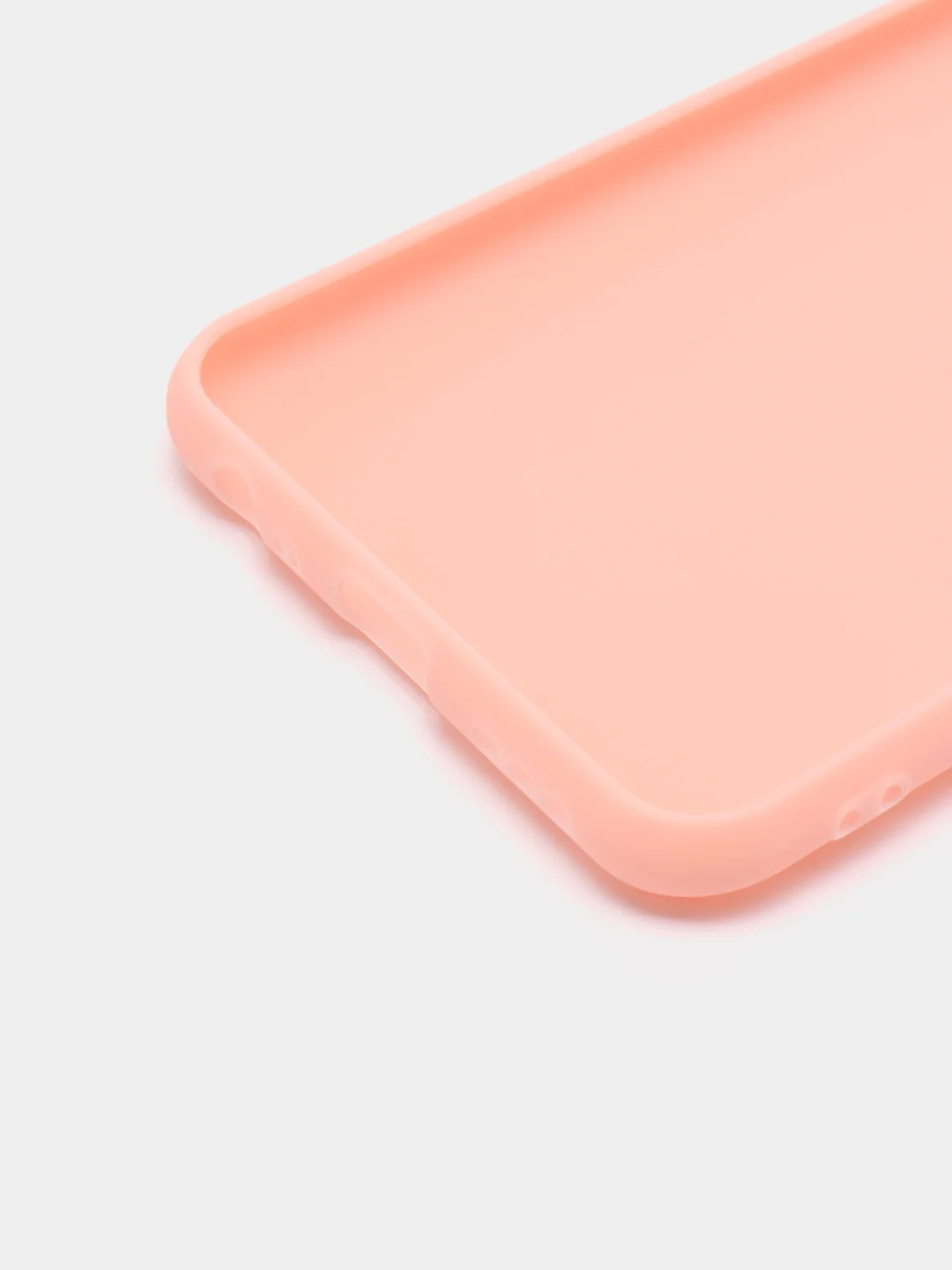 Коралловый меланж чехол силиконовый для Xiaomi Redmi 9, накладка, бампер черный LuxCase