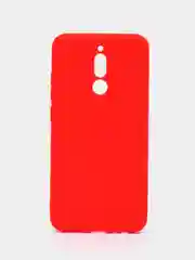 Красный чехол силиконовый для Xiaomi Redmi 8 накладка бампер LuxCase