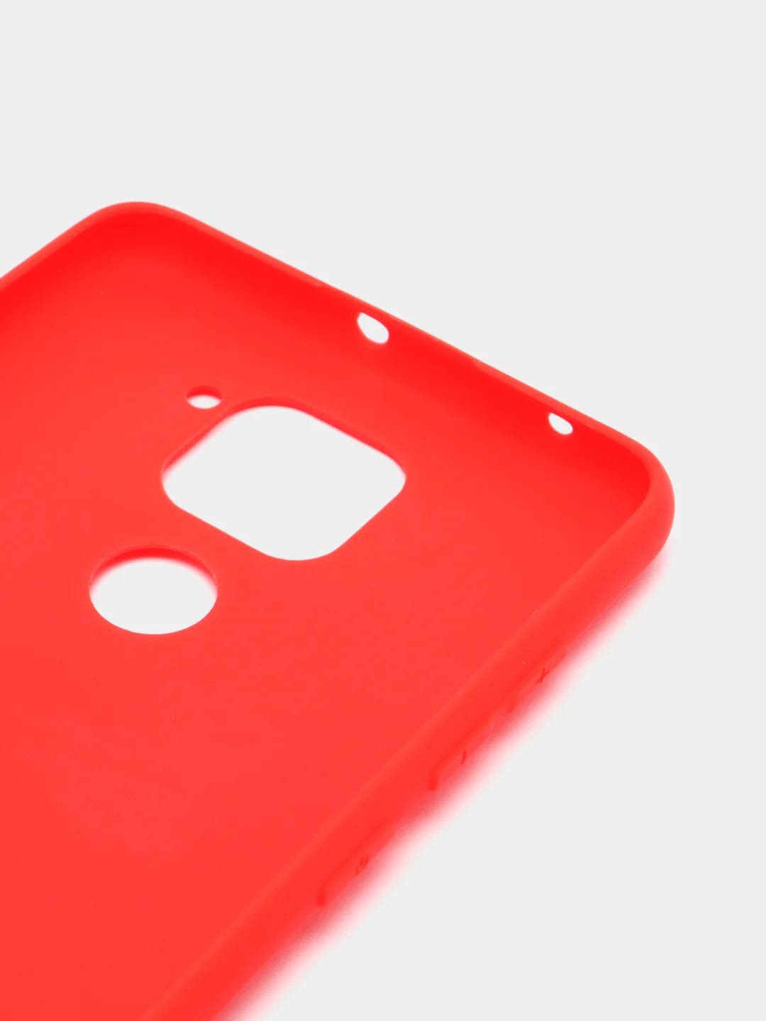 Красный чехол силиконовый LuxCase для Xiaomi Redmi Note 9
