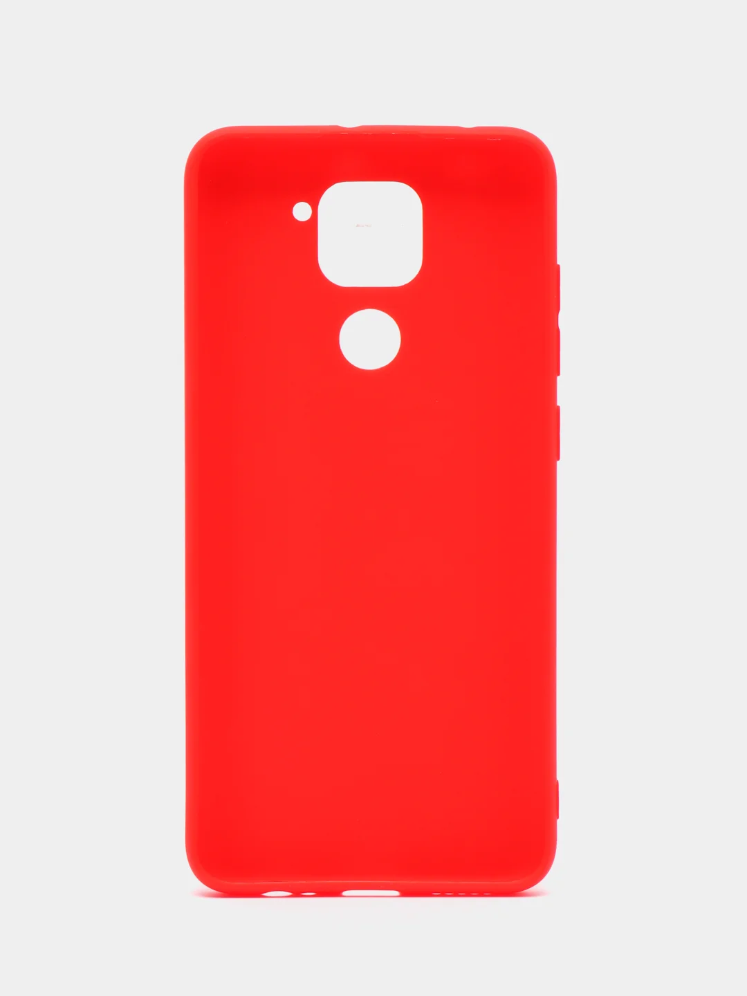 Красный чехол силиконовый LuxCase для Xiaomi Redmi Note 9