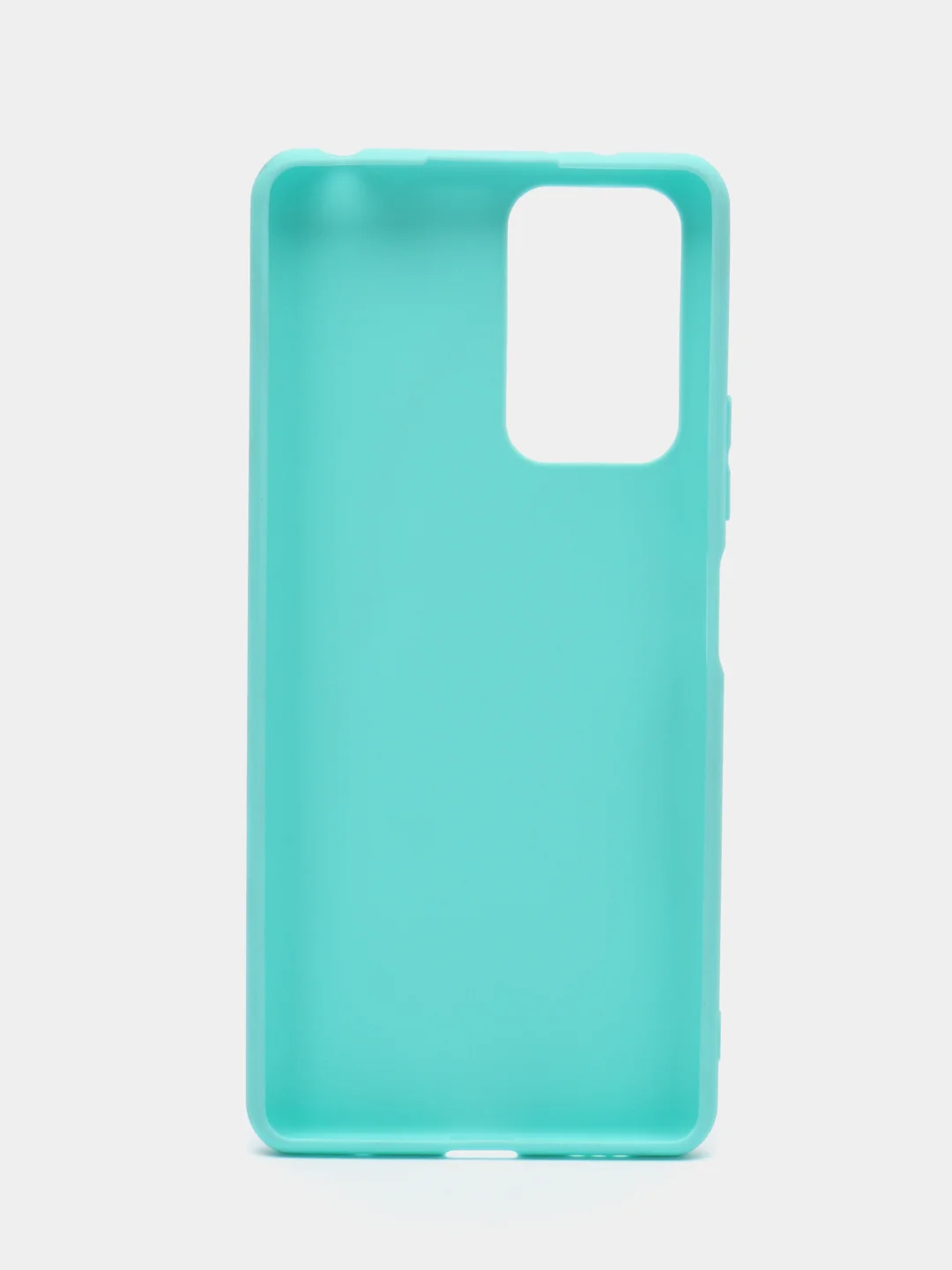 Бирюзовый чехол силиконовый для Xiaomi Redmi Note 10 Pro бампер черный LuxCase