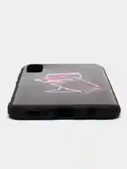 Голубой силиконовый чехол Samsung Galaxy A50 A30S A50S Самсунг А50 А30С А50С с принтом с рисунком