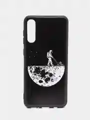 Мятный силиконовый чехол Samsung Galaxy A50 A30S A50S Самсунг А50 А30С А50С с принтом с рисунком