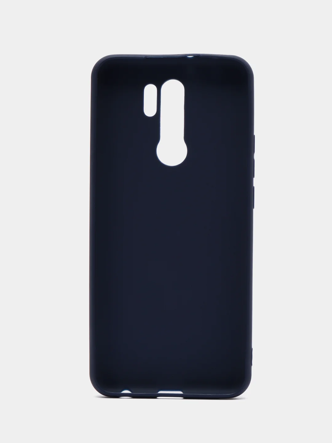 Коралловый меланж чехол силиконовый для Xiaomi Redmi 9, накладка, бампер черный LuxCase