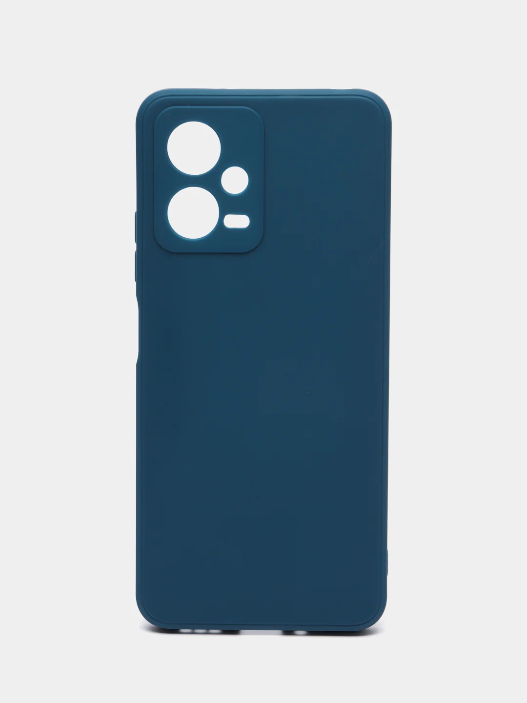 Синий чехол для Xiaomi Redmi Note 12 5G  / Poco X5 5G (Сяоми Нот 12 5 Джи / Поко Х5), прозрачный