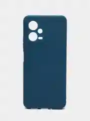 Синий чехол для Xiaomi Redmi Note 12 5G  / Poco X5 5G (Сяоми Нот 12 5 Джи / Поко Х5), прозрачный