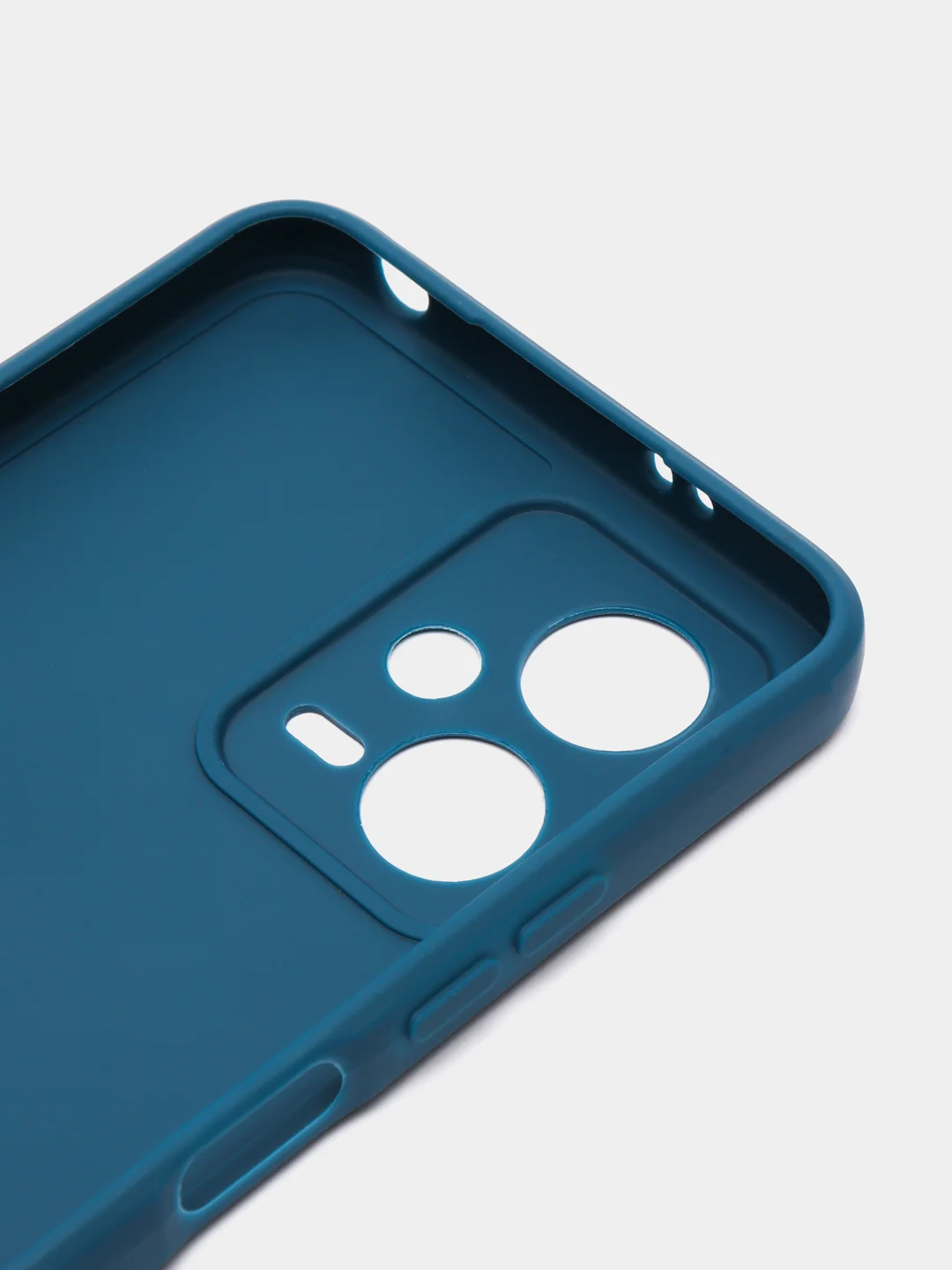 Синий чехол для Xiaomi Redmi Note 12 5G  / Poco X5 5G (Сяоми Нот 12 5 Джи / Поко Х5), прозрачный