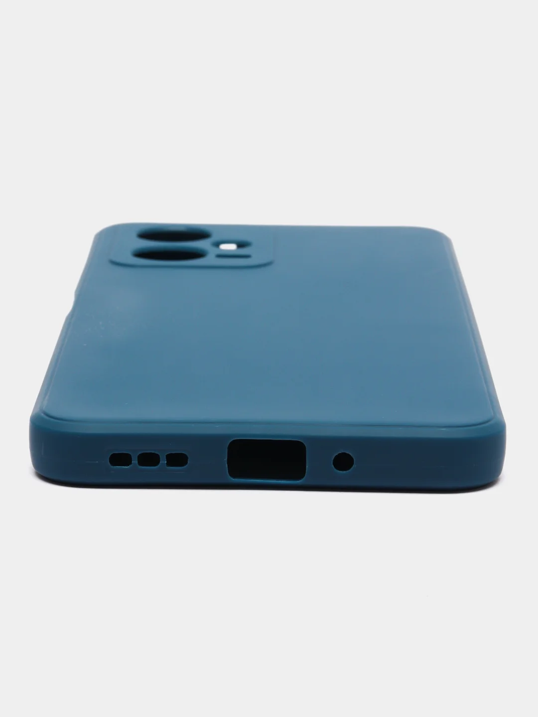 Синий чехол для Xiaomi Redmi Note 12 5G  / Poco X5 5G (Сяоми Нот 12 5 Джи / Поко Х5), прозрачный