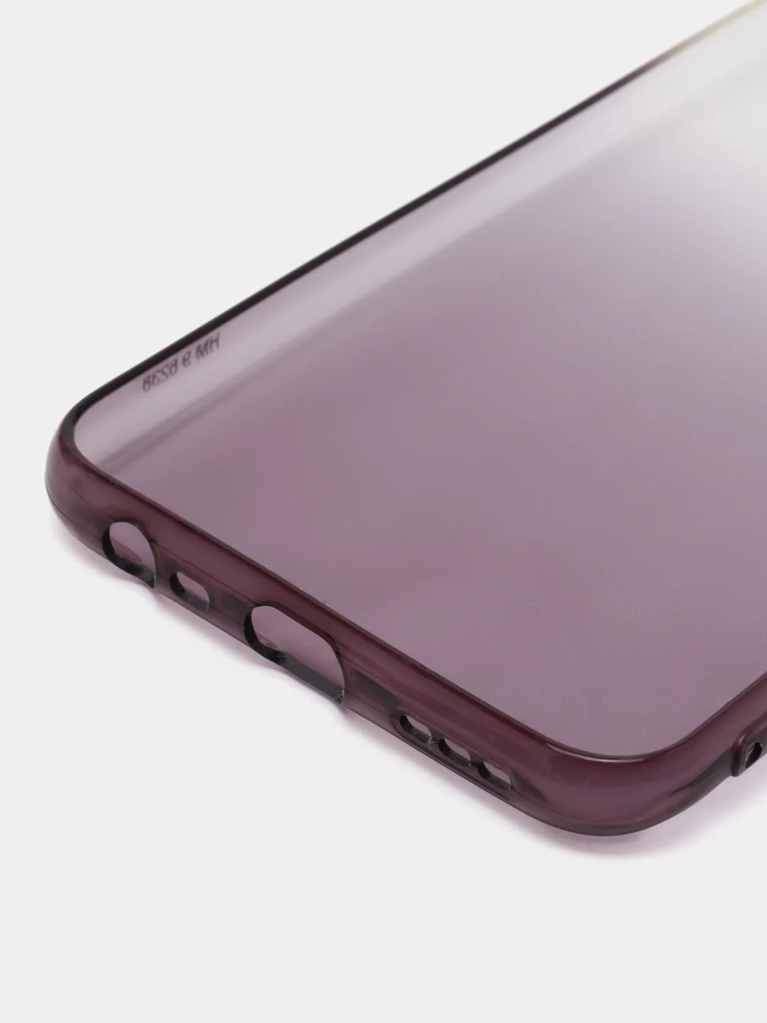 Черный чехол силиконовый для Xiaomi Redmi 9, накладка, бампер, черный, градиент, MediaGadget