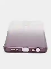 Черный чехол силиконовый для Xiaomi Redmi 9, накладка, бампер, черный, градиент, MediaGadget