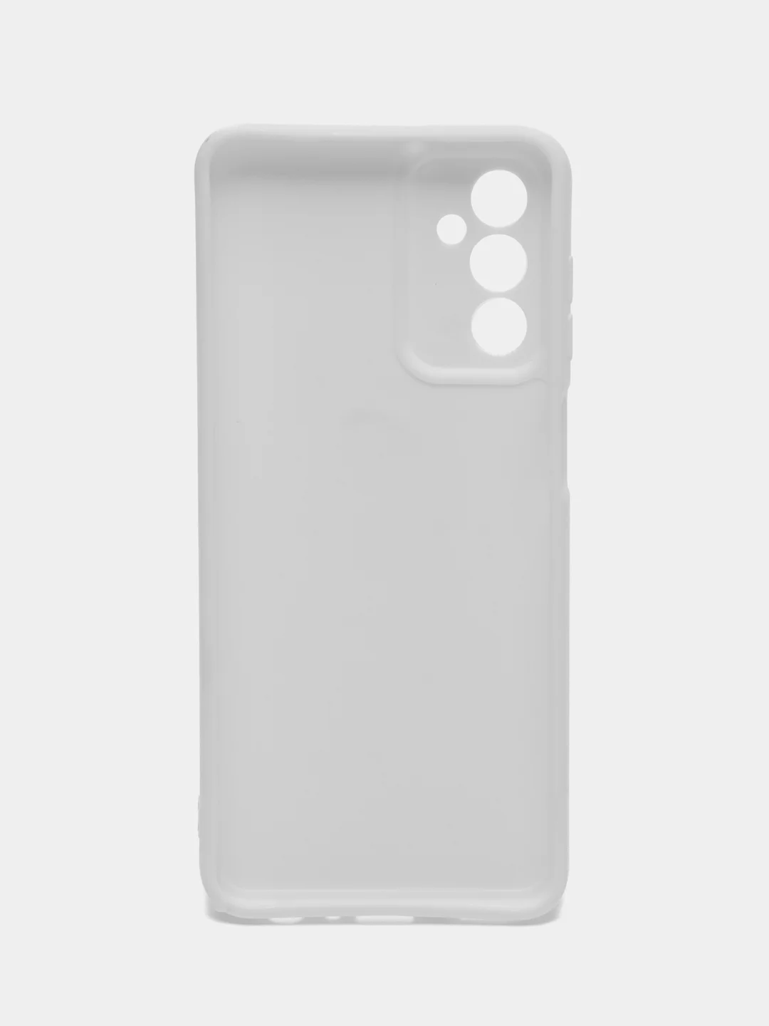 Белый чехол для Samsung Galaxy M23 5G (Самсунг Галакси М23), силиконовый