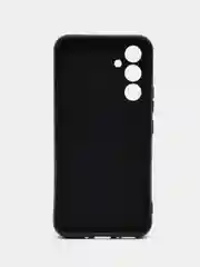 Серебряный силиконовый чехол для Samsung Galaxy A54 (Самсунг Галакси А54), с принтом, с рисунком