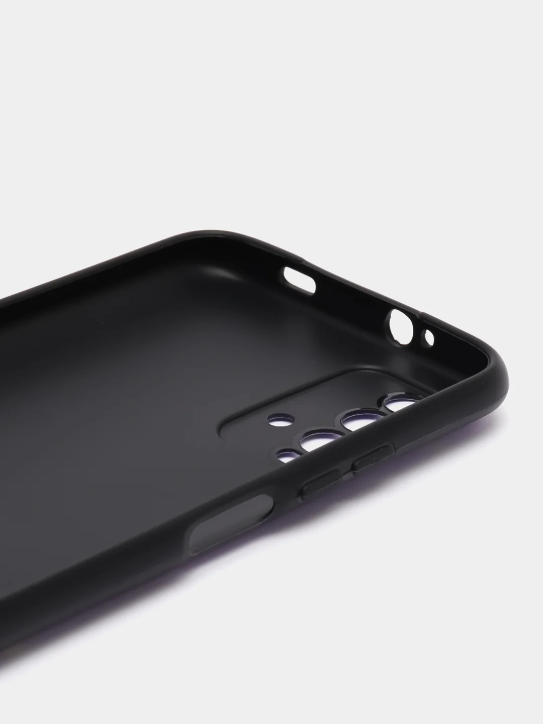 Пурпурный силиконовый чехол для Xiaomi Redmi 9T (Сяоми Редми 9Т), с принтом, с рисунком