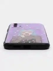 Пурпурный силиконовый чехол для Xiaomi Redmi 9T (Сяоми Редми 9Т), с принтом, с рисунком