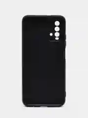 Бирюзовый силиконовый чехол для Xiaomi Redmi 9T (Сяоми Редми 9Т), с принтом, с рисунком