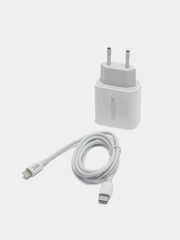 Зарядное устройство для iPhone, Type-C / Lightning, 20W