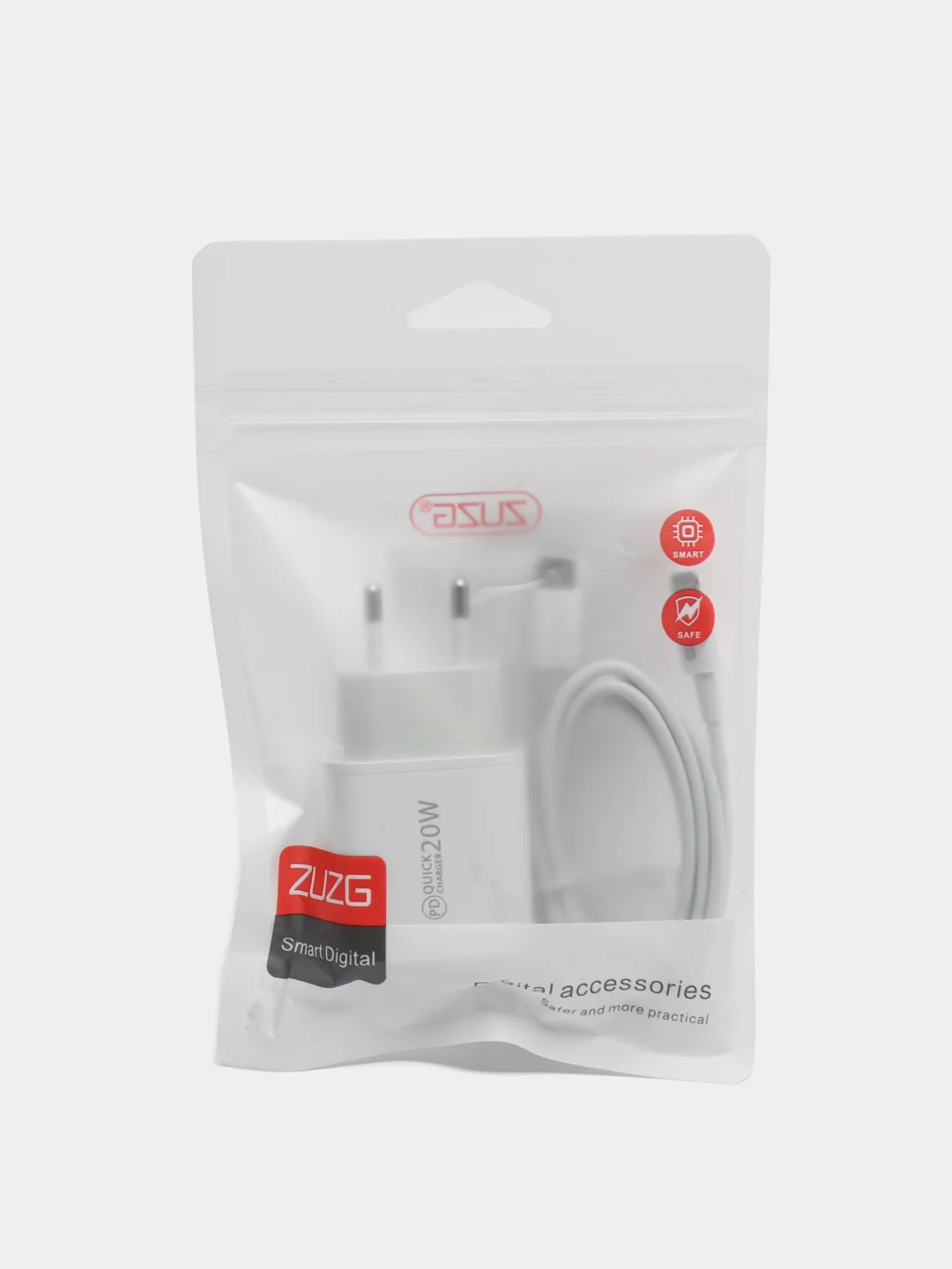 Зарядное устройство для iPhone, Type-C / Lightning, 20W