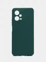 Зеленый чехол для Xiaomi Redmi Note 12 5G  / Poco X5 5G (Сяоми Нот 12 5 Джи / Поко Х5), прозрачный