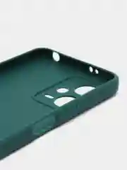Зеленый чехол для Xiaomi Redmi Note 12 5G  / Poco X5 5G (Сяоми Нот 12 5 Джи / Поко Х5), прозрачный