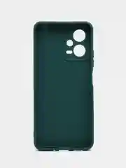 Зеленый чехол для Xiaomi Redmi Note 12 5G  / Poco X5 5G (Сяоми Нот 12 5 Джи / Поко Х5), прозрачный