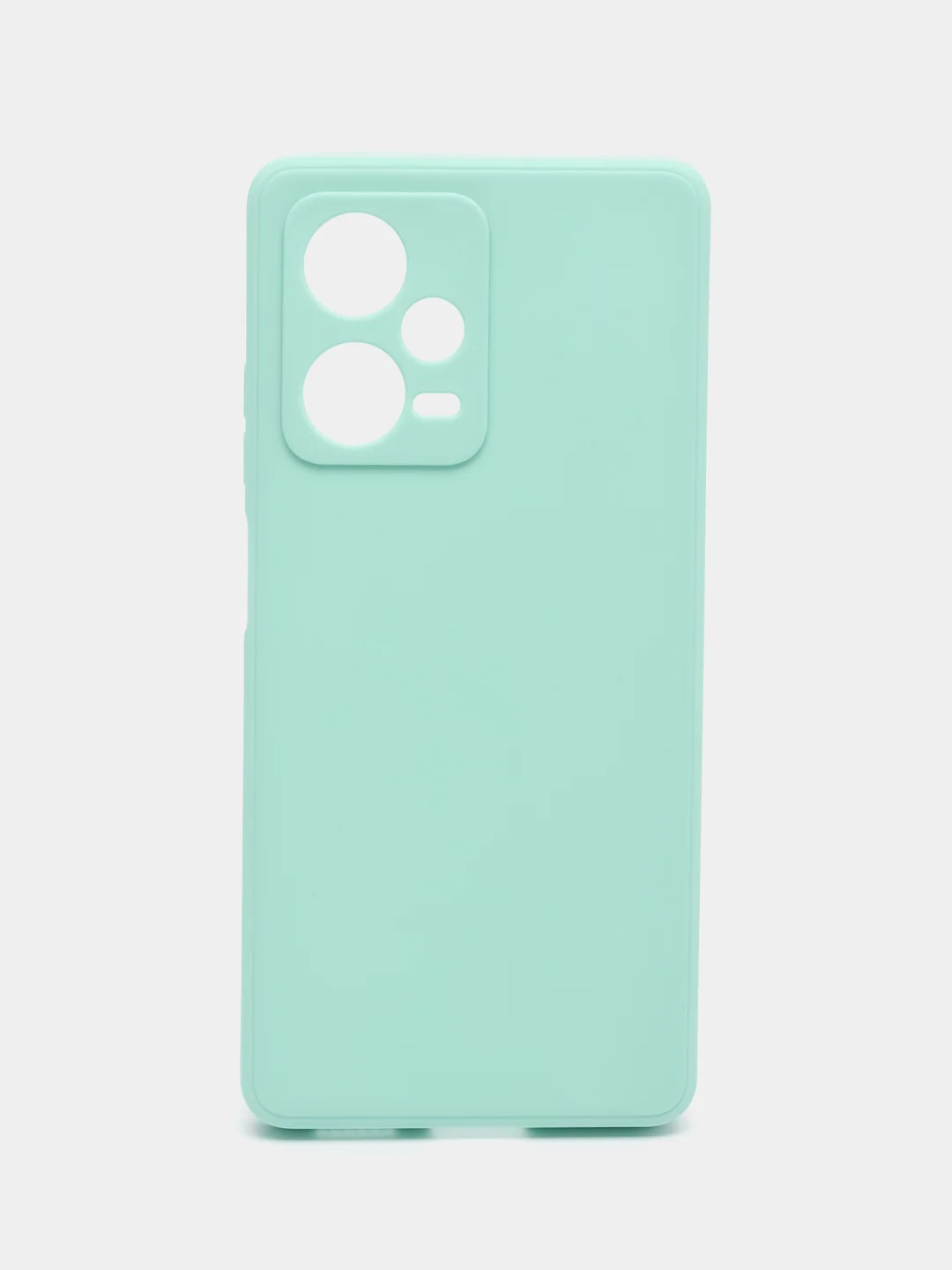Бирюзовый чехол для Xiaomi Redmi Note 12 Pro + Plus 5G, силиконовый