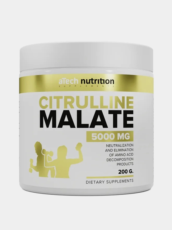 БАД Цитруллина малат, ATech nutrition, без вкуса, 200гр